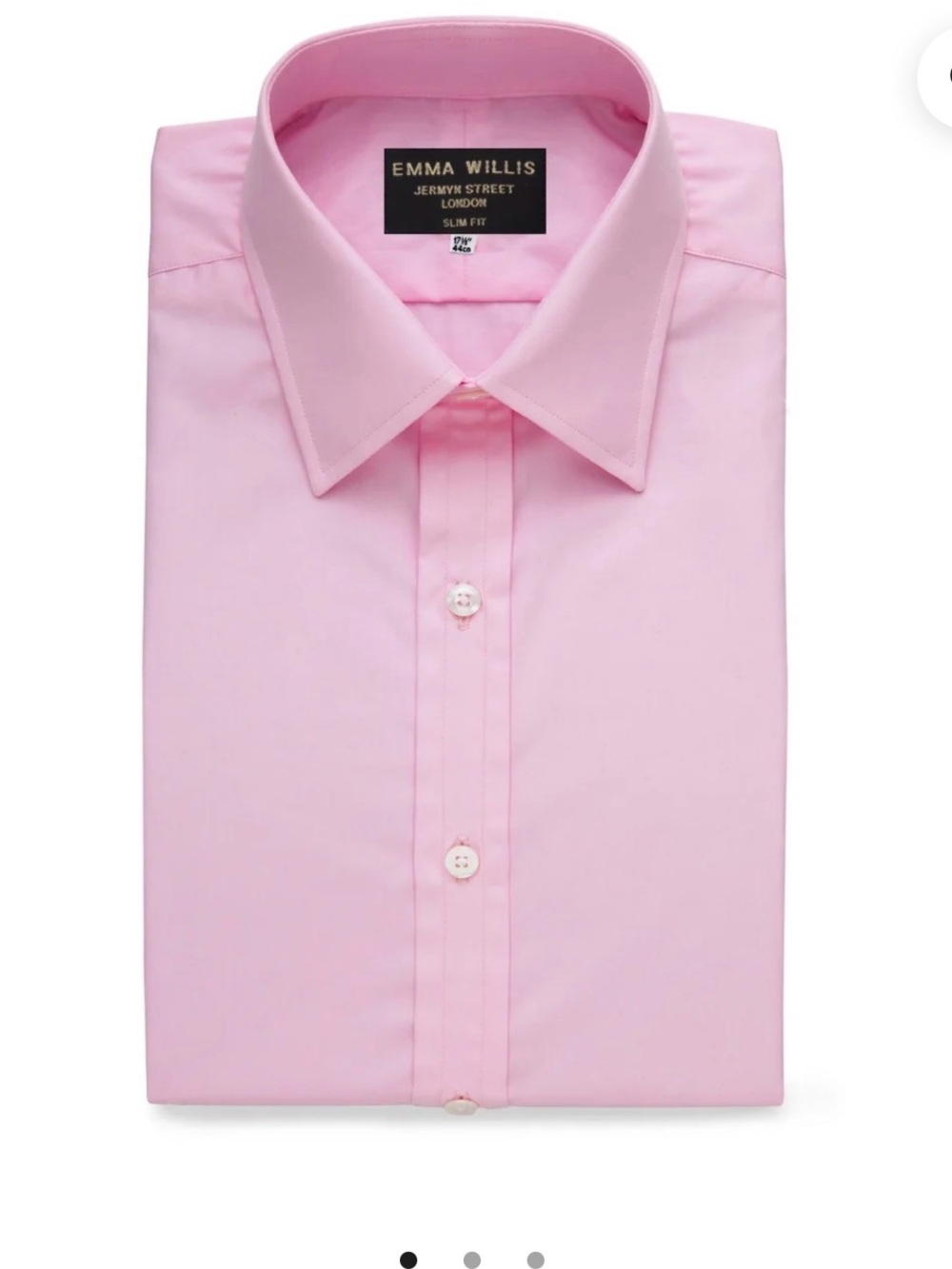 NWT - Pink Swiss 100% Cotton Shirt from Emma Willis, Size Small Women